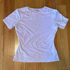 My Outfit Online baby pink short sleeve top